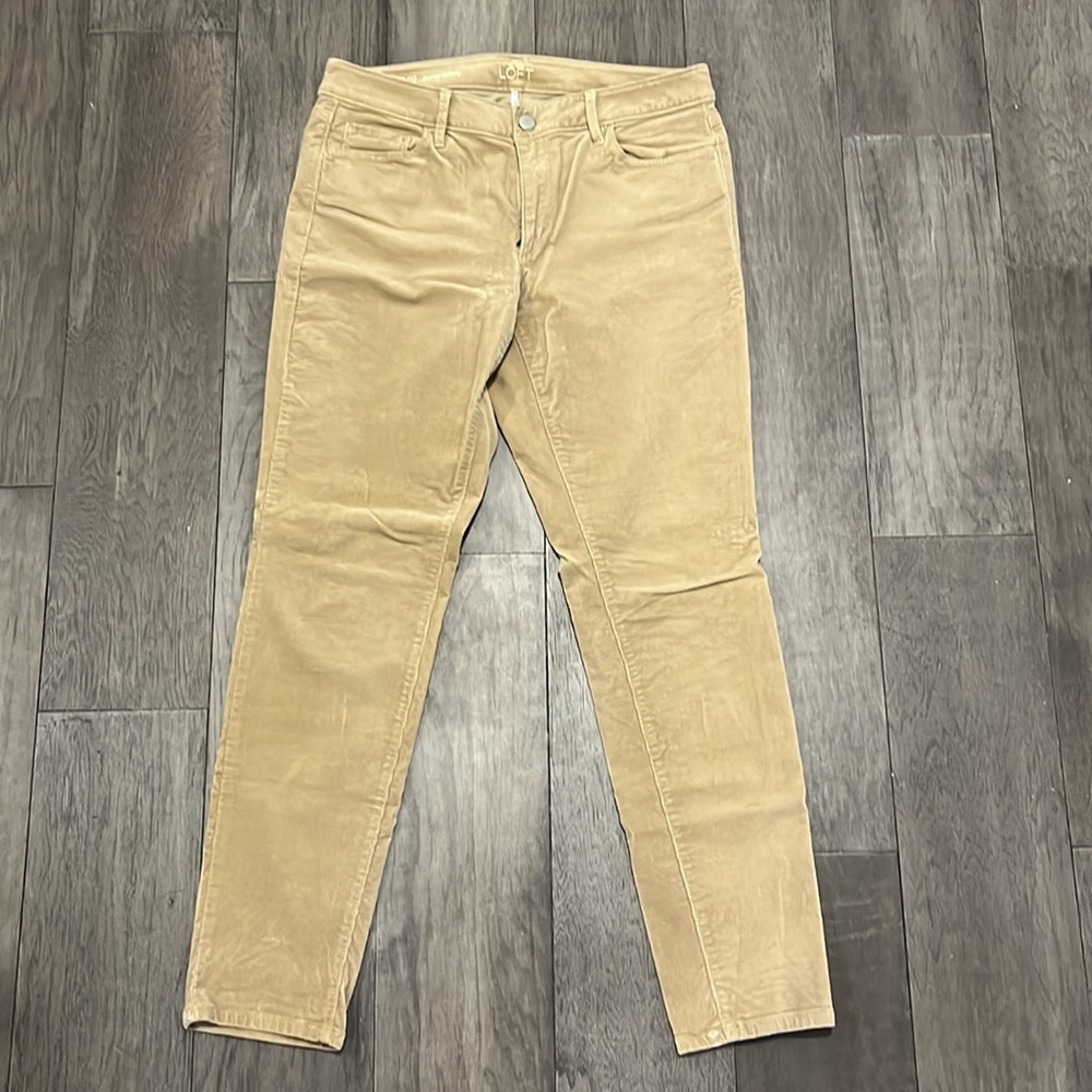 EUC Ann Taylor Loft Corduroy Slim Fit Pants Jeans - 12
